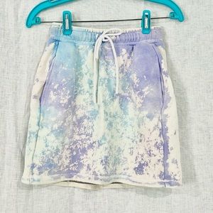 Cotton Citizen - Drawstring Tiedye MINI Skirt - XS